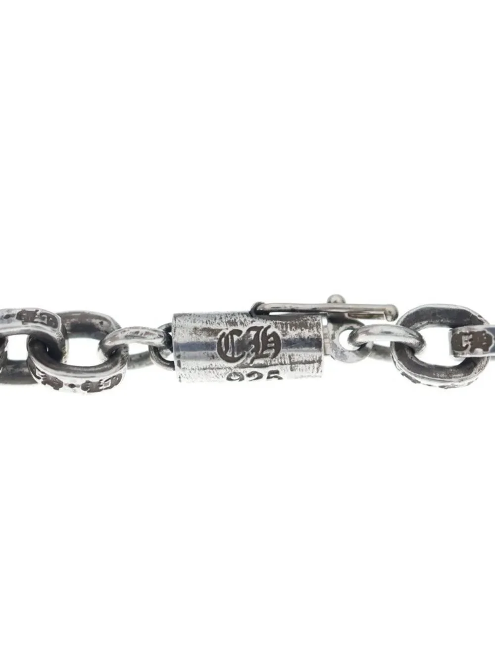 Chrome Hearts Paper Chain 20 Necklace Silver